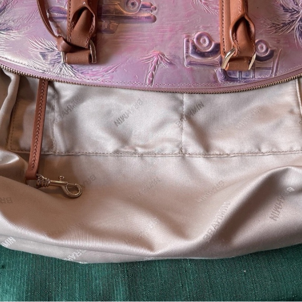 Brahmin Optimism Copa Cabana Large Duxbury Satchel with Matching Ady Wallet. EUC - Picture 12 of 12